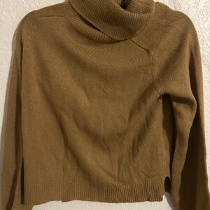 H&M Tan Cowl Neck Sweater